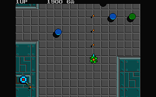 Die Alien Blob atari screenshot